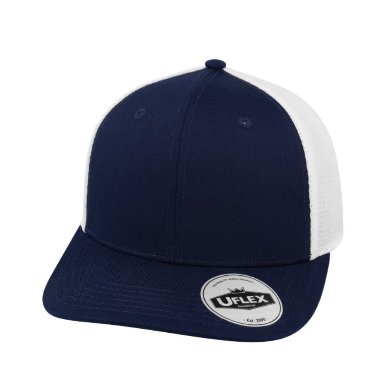 U23602 Polycotton 6 Panel Trucker