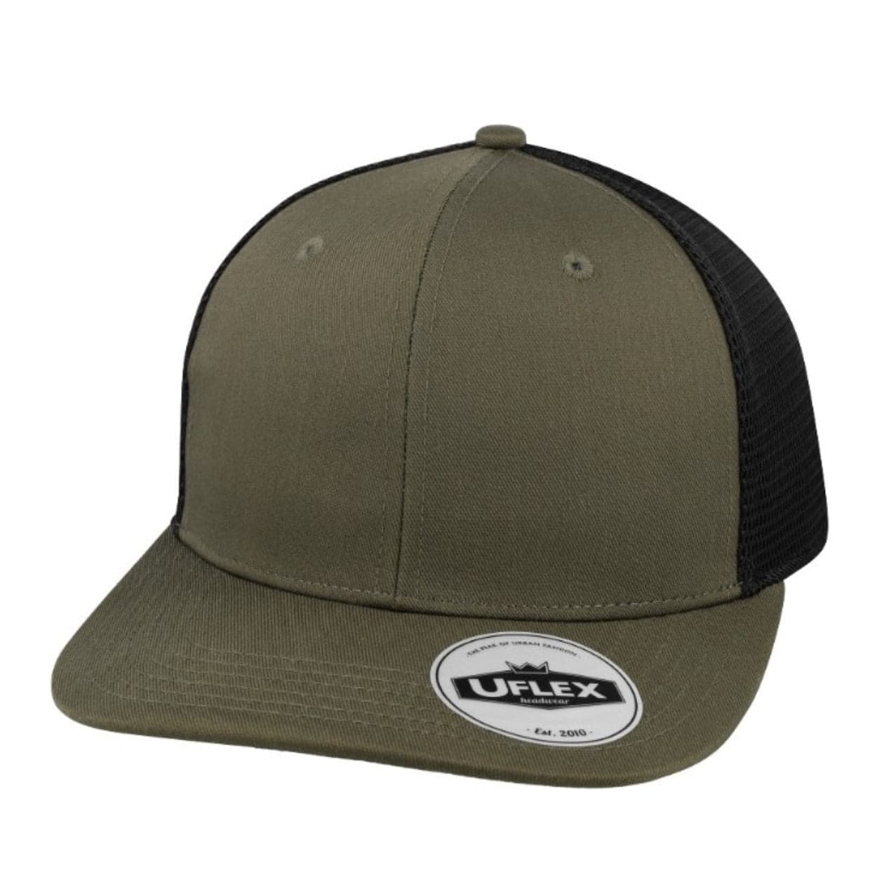 U23602 Polycotton 6 Panel Trucker