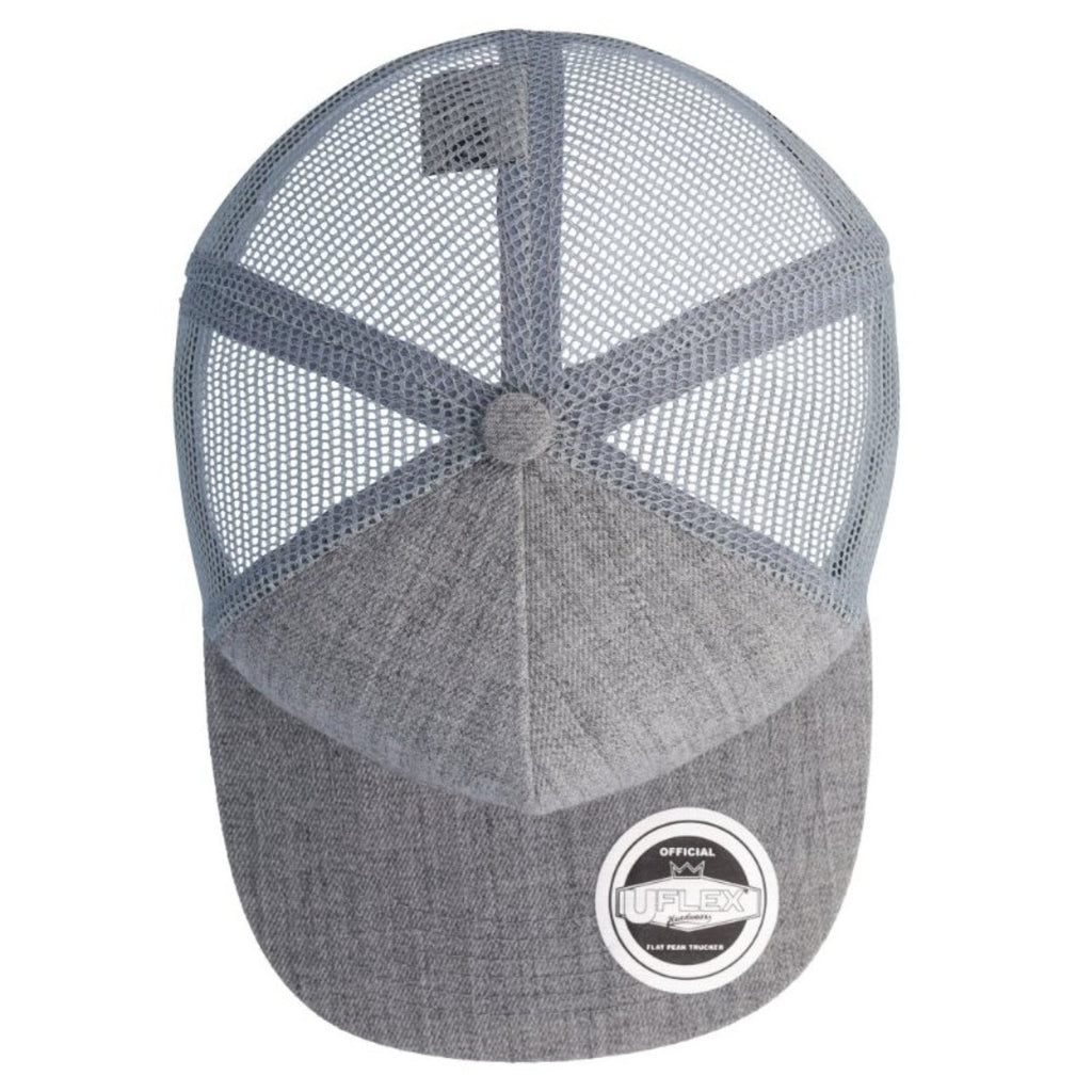 U15501 Uflex 5P Flat Peak Trucker Cap