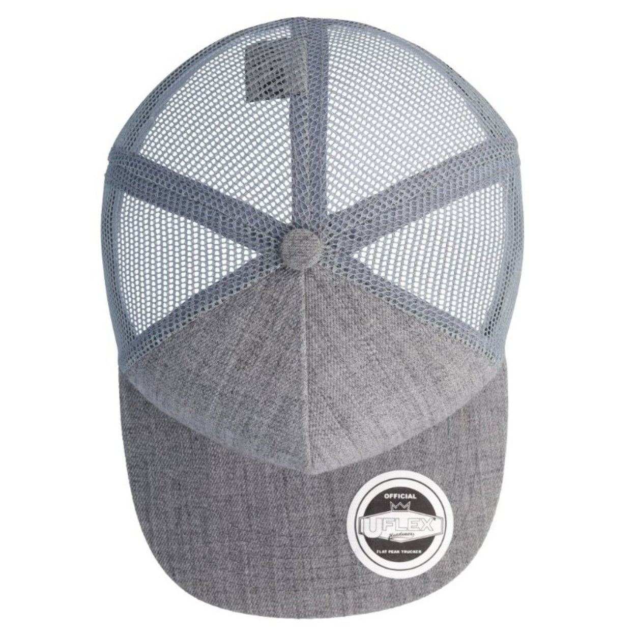 U15501 Uflex 5P Flat Peak Trucker Cap