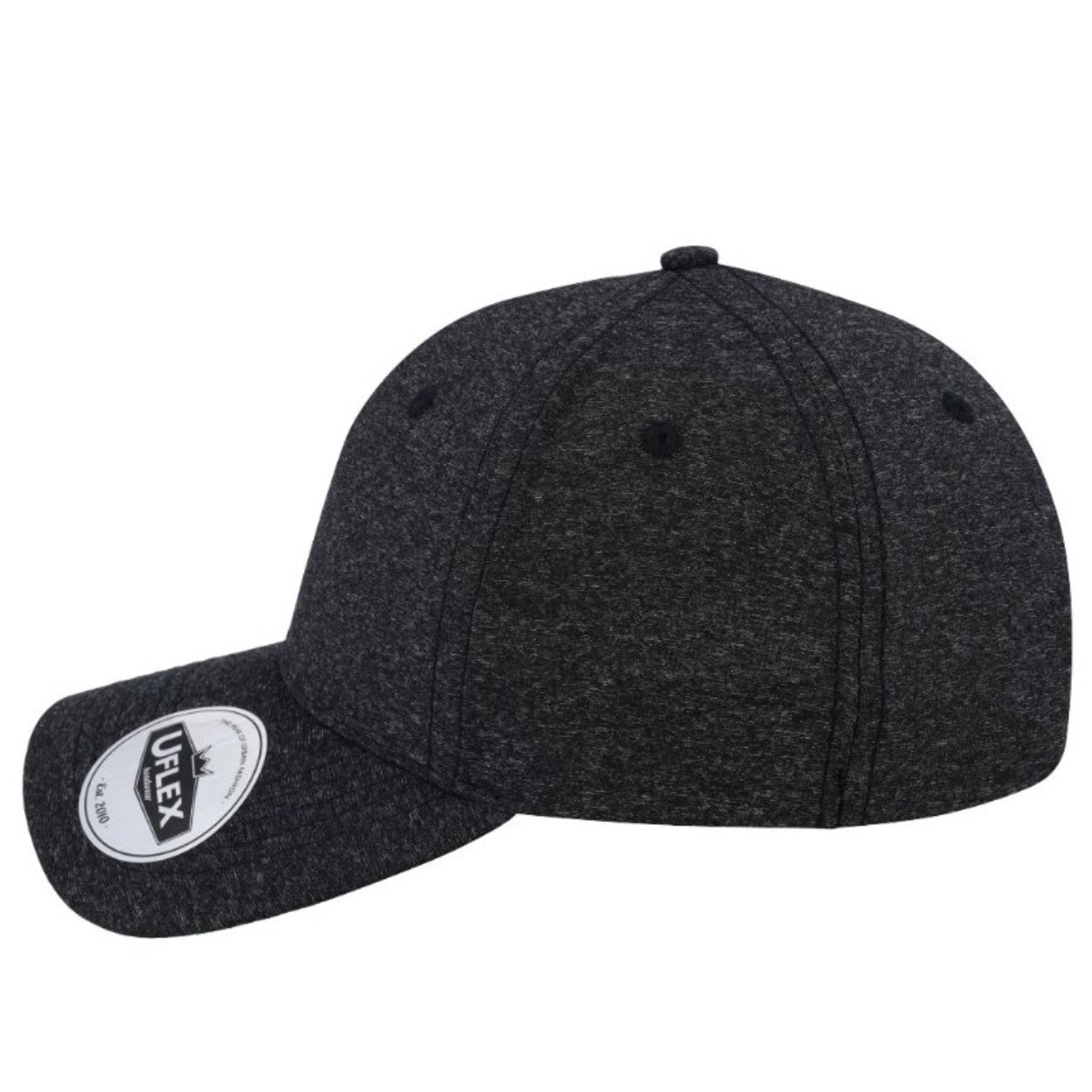 U15608 Uflex 6P Curved Peak Snapback