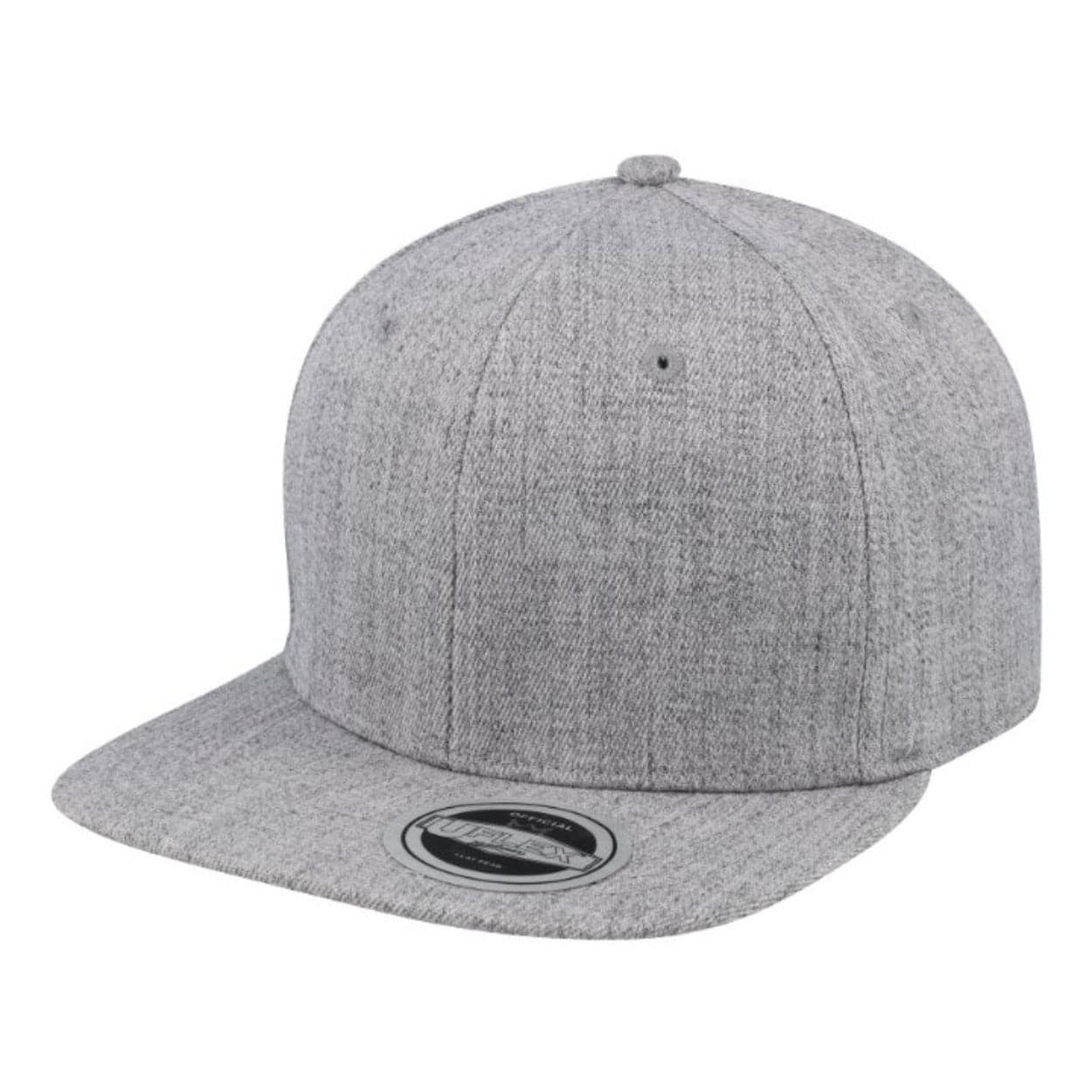 U15604 Uflex 6P Flat Peak Fitted