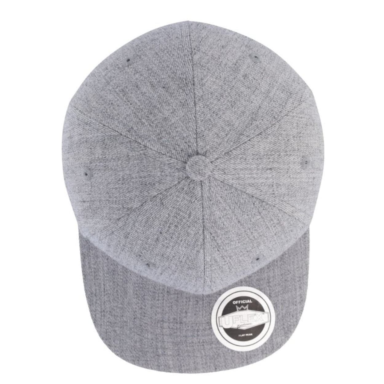 U15604 Uflex 6P Flat Peak Fitted