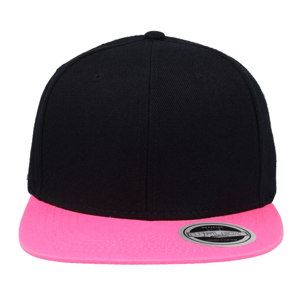 U15606 Uflex 6P Flat Peak Snapback