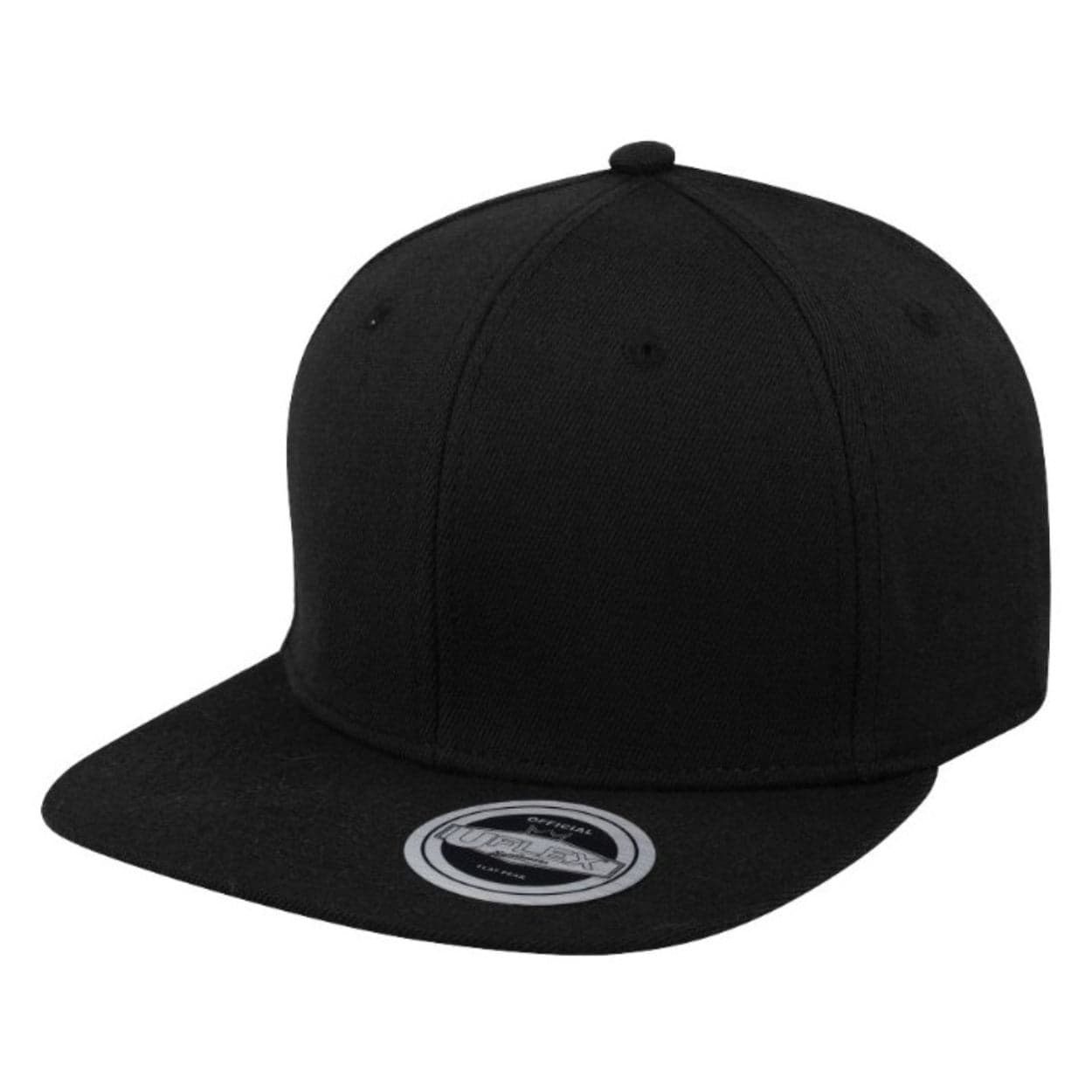 U15604 Uflex 6P Flat Peak Fitted