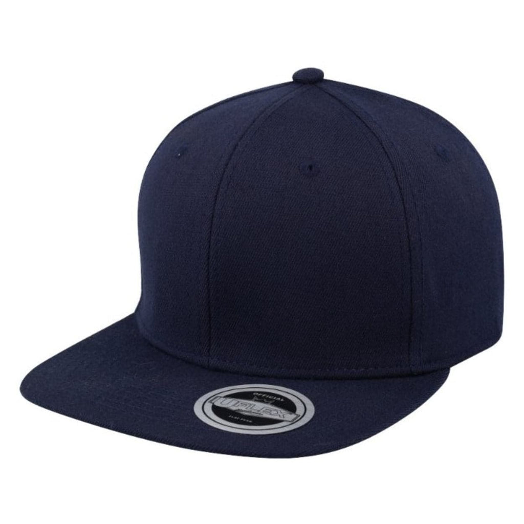 U15604 Uflex 6P Flat Peak Fitted