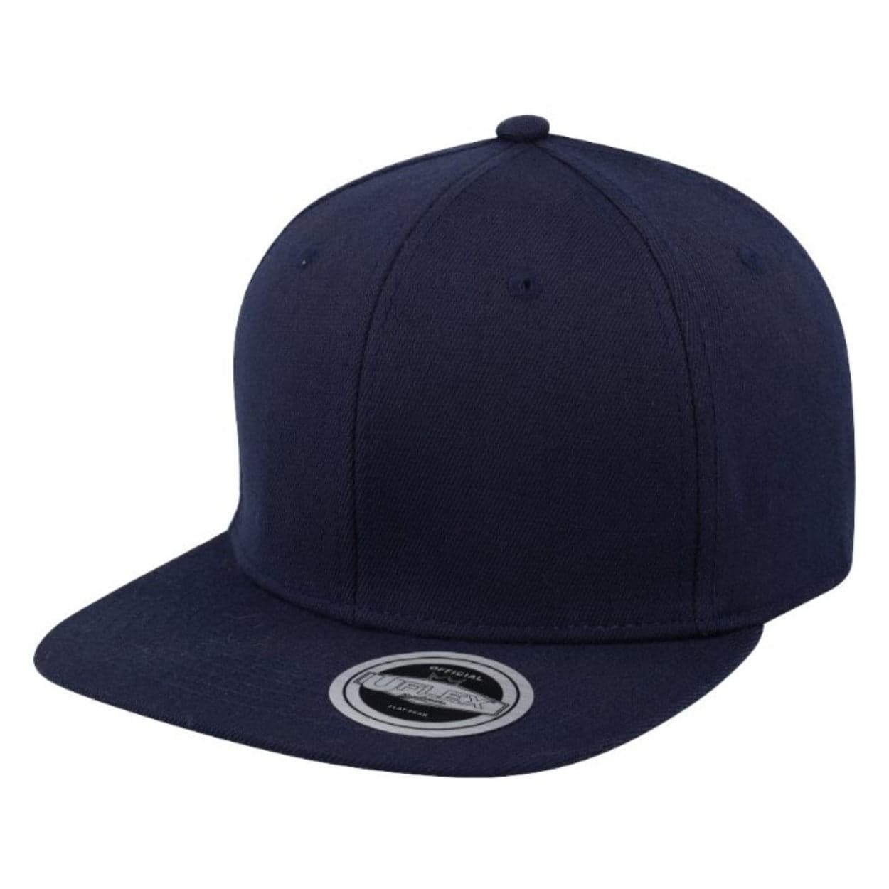 U15604 Uflex 6P Flat Peak Fitted